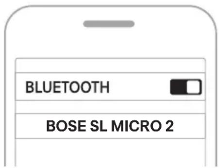 BOSE SoundLink Micro Portable Speaker (2nd Gen) - Mediante le impostazioni Bluetooth del dispositivo - 2