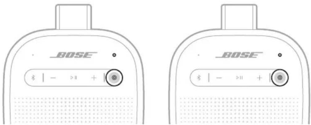 BOSE SoundLink Micro Portable Speaker (2nd Gen) - Sammenkobl ved hjælp af knapperne på produktet - 3