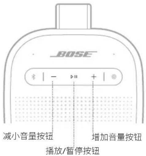 BOSE SoundLink Micro Portable Speaker (2nd Gen) - 媒体播放和音量 - 1