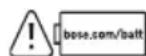 BOSE SoundLink Micro Portable Speaker (2nd Gen) - WARNINGS/CAUTIONS - 3
