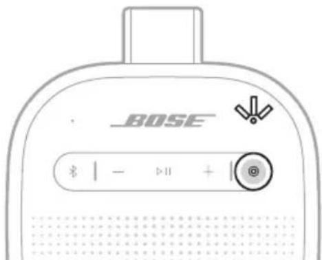 BOSE SoundLink Micro Portable Speaker (2nd Gen) - Su un secondo diffusore Bluetooth Bose compatibile, premere il pulsante Scelta rapida Ⓗ. - 1