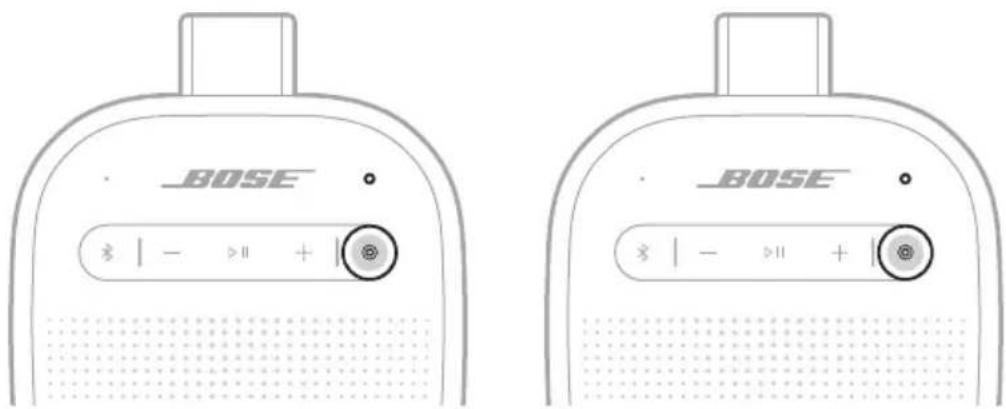 BOSE SoundLink Micro Portable Speaker (2nd Gen) - Paina kaiuttimen pikavalintapainiketta Ⓞ. - 3