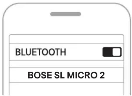 BOSE SoundLink Micro Portable Speaker (2nd Gen) - Usar la configuración de Bluetooth del dispositivo - 2