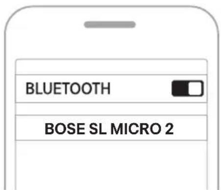 BOSE SoundLink Micro Portable Speaker (2nd Gen) - 使用裝置的 Bluetooth 設定 - 2