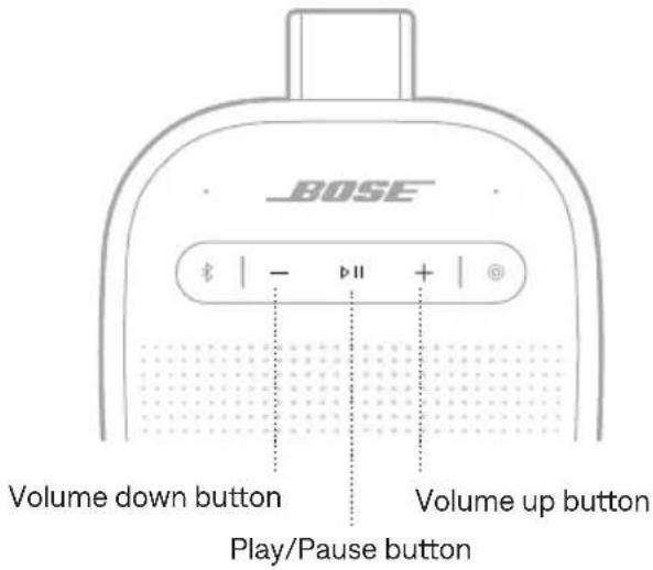 BOSE SoundLink Micro Portable Speaker (2nd Gen) - MEDIA PLAYBACK AND VOLUME - 1