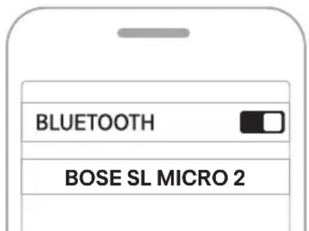 BOSE SoundLink Micro Portable Speaker (2nd Gen) - Az eszköz Bluetooth-beállításaival - 2