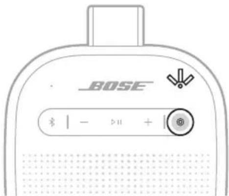 BOSE SoundLink Micro Portable Speaker (2nd Gen) - 在揚聲器上按键徑按鈕 ◎。 - 1