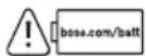 BOSE SoundLink Micro Portable Speaker (2nd Gen) - AVVISI/AVVERTENZE - 3