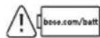 BOSE SoundLink Micro Portable Speaker (2nd Gen) - 警告/注意 - 3