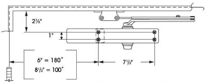 Uline H-11978 - PARALLEL ARM MOUNTING - 2