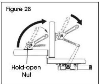 Uline H-11978 - ADJUSTING HOLD-OPEN ARM - 2