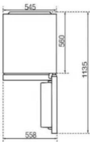 HAIER HTR3518EWMXK - Espaço recomendado - 2