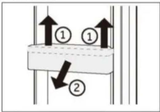 HAIER HTR3518EWMXK - Estantes de puerta/soportes para botellas desmontables - 1