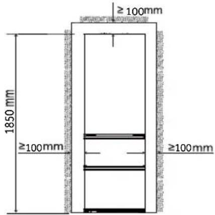 HAIER HTR3518EWMXK - Ventilaton cross-section - 1