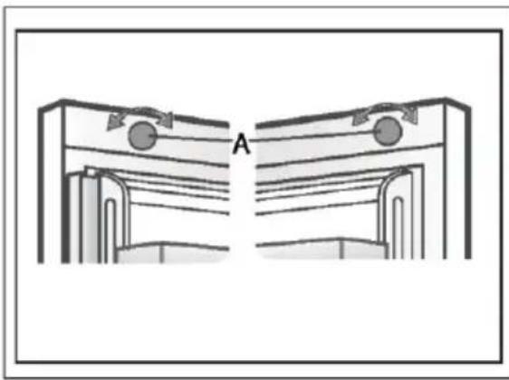 HAIER HCR79F19EHSB - Χρήση ρυθμιζόμενου ποδιού/ ρυθμιζόμενου μεντεσέ - 1