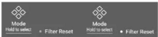 HAIER HCR79F19EHSB - Funzione Filter Reset - 1