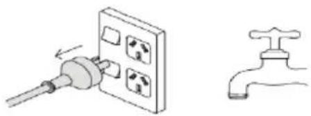 HAIER HCR79F19EHSB - Свързване с вода - 1