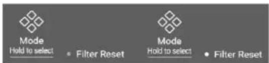 HAIER HCR79F19EHSB - Funkcija Filter Reset - 1