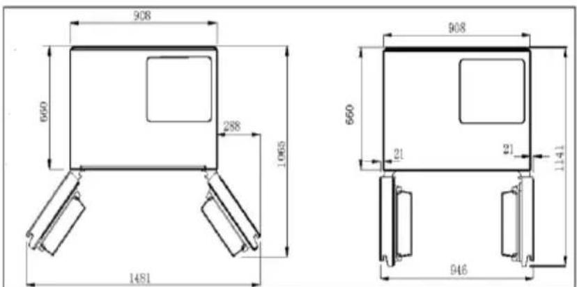 HAIER HCR79F19EHSB - Recomendação de espaço - 1