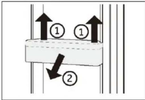 HAIER HCR79F19EHSB - Balconnets de porte amovibles/ Porte-bouteilles - 1