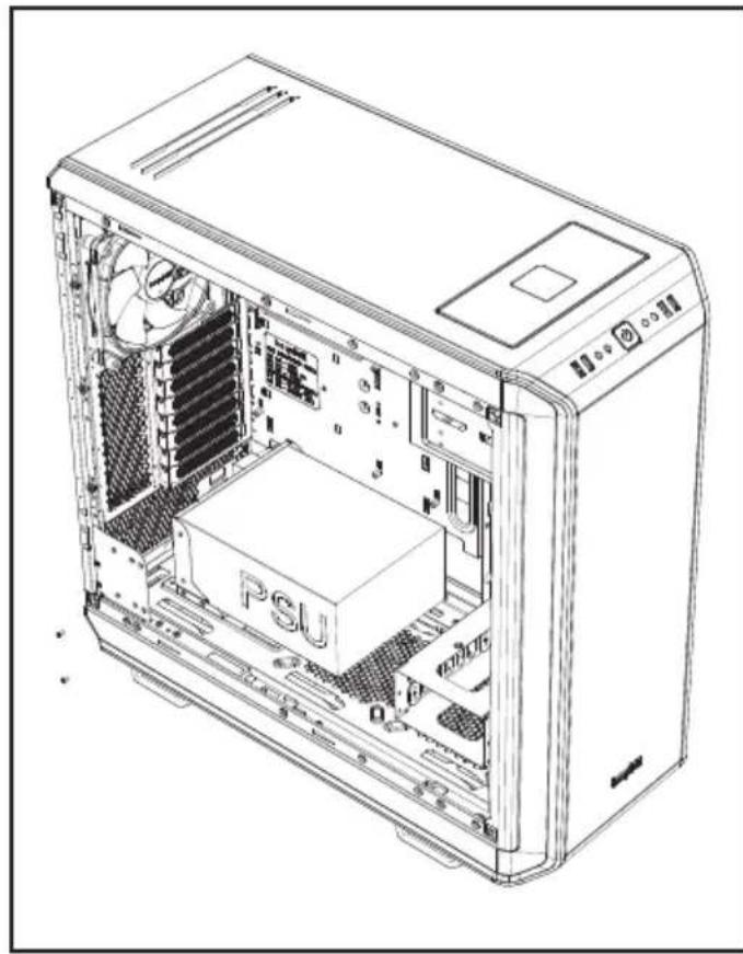 Be Quiet! Dark Base Pro 900 rev. 2 - INSTALLING THE COMPONENTS - 2