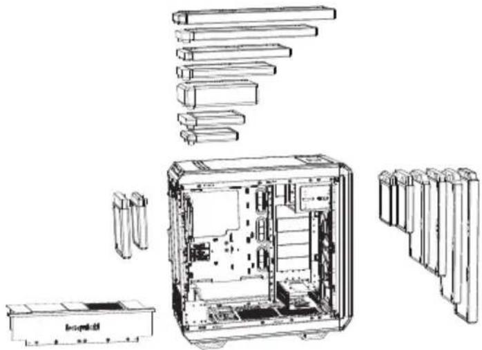 Be Quiet! Dark Base Pro 900 rev. 2 - EN RADIATOR SUPPORT - 1