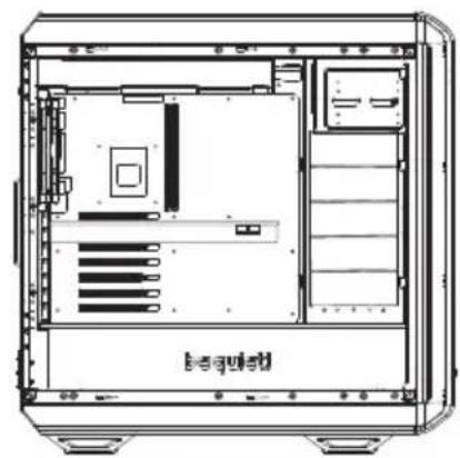 Be Quiet! Dark Base Pro 900 rev. 2 - MOTHERBOARD: E-ATX - 3