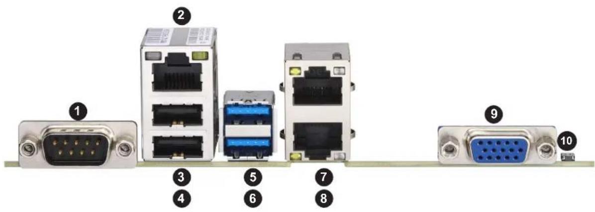 Supermicro SuperServer 5029C-T - 連接埠 - 1