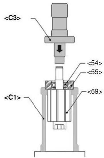 Cleco 20PTHH403 - Monter le mécanisme de verrouillage de couple - 8