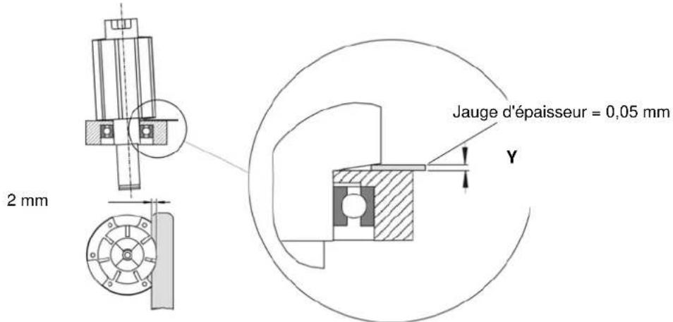 Cleco 20PTHH403 - Monter le couvercle du rotor - 2