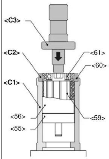 Cleco 20PTHH403 - Monter le mécanisme de verrouillage de couple - 7
