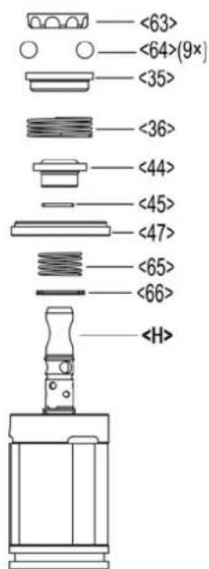 Cleco 20PTHH403 - Monter le mécanisme de verrouillage de couple - 5
