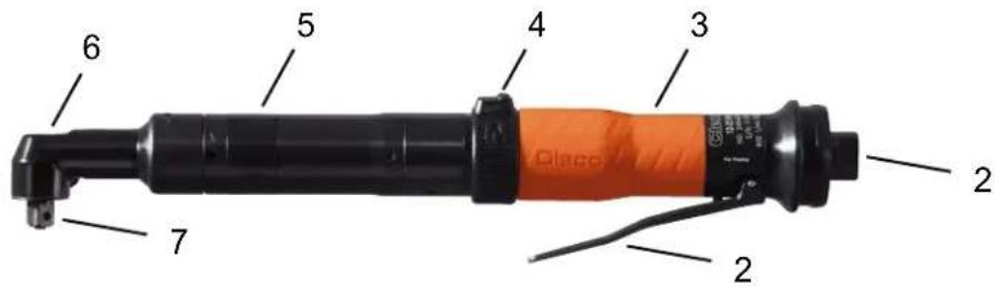 Cleco 34RAA68AZ4 - Ajuste do torque da embreagem - 2
