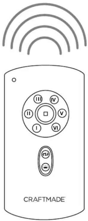 Craftmade EVY60 - Verificación del funcionamiento del ventilador. - 1