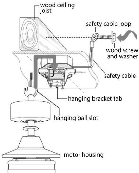 Craftmade EVY60 - Fan Assembly. (cont.) - 1