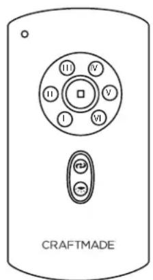 Craftmade EVY60 - Processus d'apprentissage automatisé / Activation du code. - 2