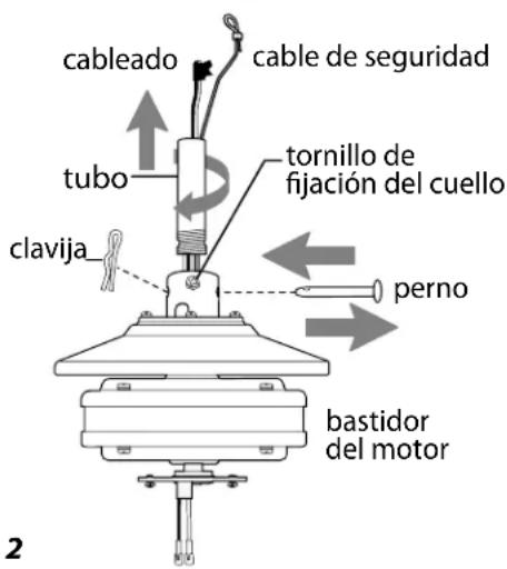 Craftmade EVY60 - [El "Ensamblaje del ventilador" continúa en la página siguiente.] - 2