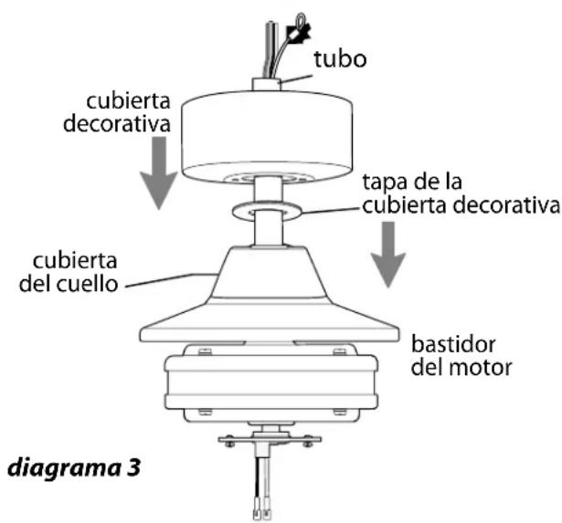 Craftmade EVY84 - [El "Ensamblaje del ventilador" continúa en la página siguiente.] - 3
