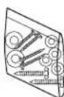 Craftmade PRT120 - Inventaire des pièces. - 7