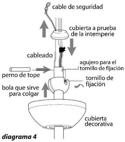 Craftmade WAT52 - Ensamblaje del ventilador. (cont.) - 1