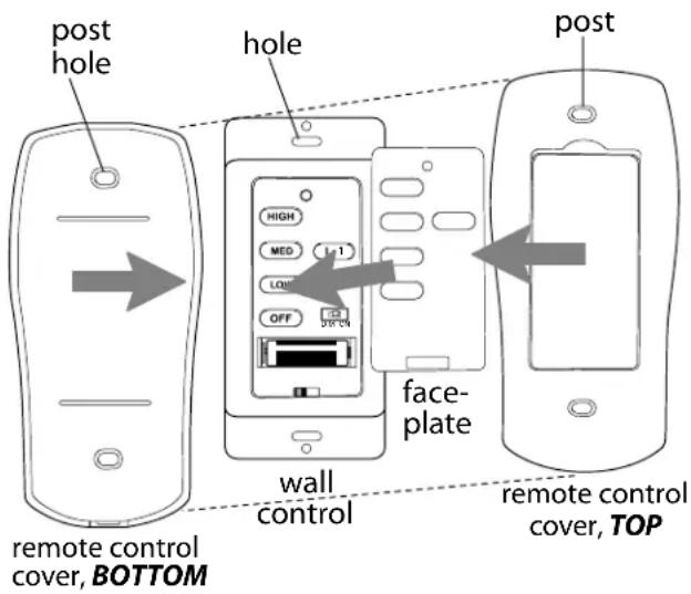 Craftmade WAT52 - Handheld Remote Control Assembly. - 3