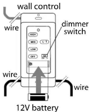 Craftmade WAT52 - Handheld Remote Control Assembly. - 2
