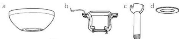 Craftmade GAR56 - Inventario de piezas. - 1