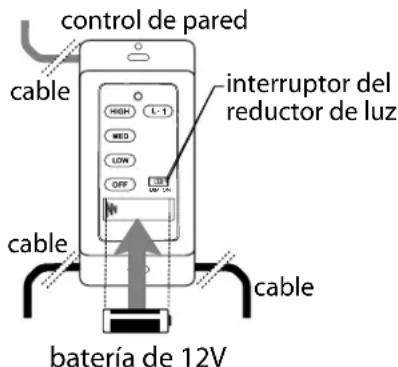 Craftmade GAR56 - Ensamblaje del control remoto de mano. - 2