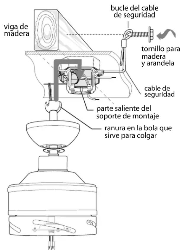 Craftmade GAR56 - Ensamblaje del ventilador. (cont.) - 2