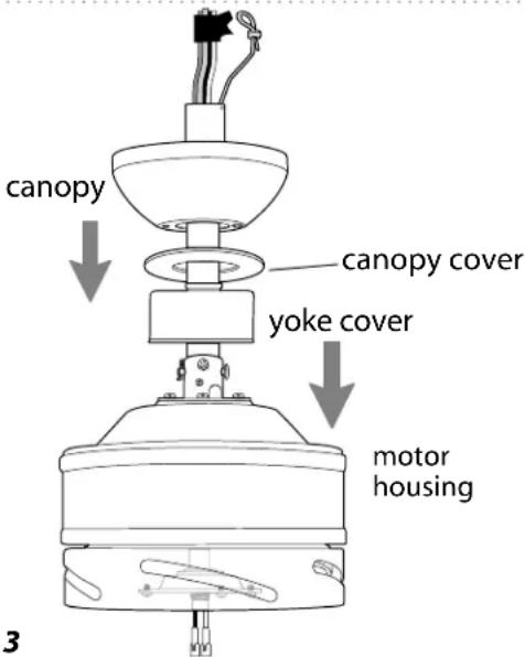 Craftmade GAR56 - Fan Assembly. - 3