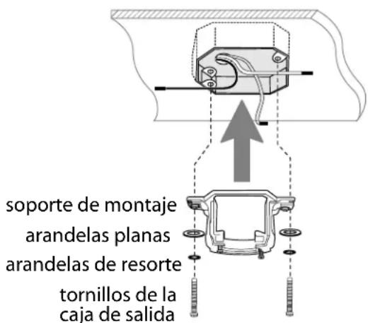 Craftmade GAR56 - Instalación del soporte de montaje. - 2