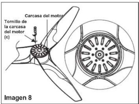Progress Lighting P250069 - Colocacion las aspas del ventilador - 3