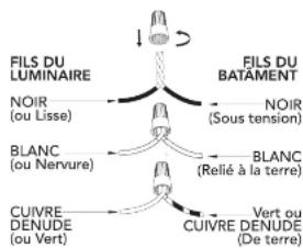 HUNTER Devon Park 19154 - ASSEMBLAGE DU LUMINAIRE - 1