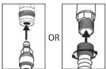 DEWALT DWPW61147 - Connect High Pressure Hose to Pump - 1